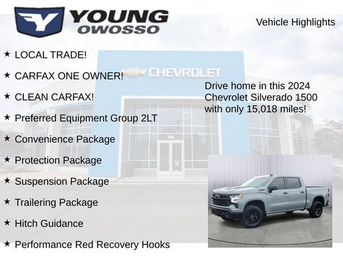 Certified 2024 Chevrolet Silverado 1500 LT Trail Boss w/ Protection Package AWD/4WD image 7