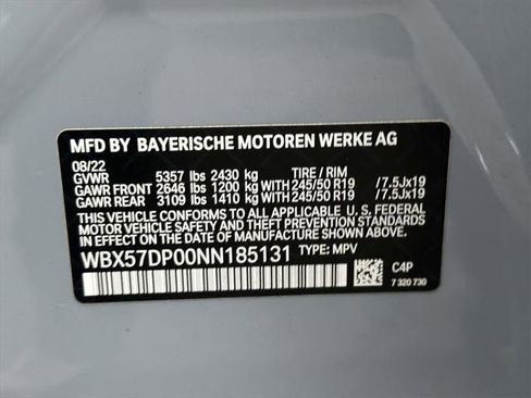 Used 2022 BMW X3 xDrive30i w/ M Sport Package 2 image 36