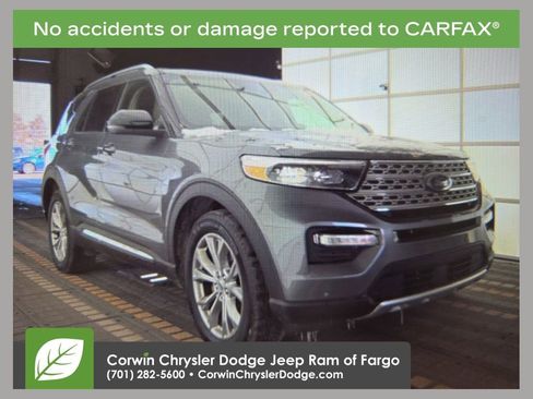 Used 2022 Ford Explorer Limited w/ Class IV Trailer Tow Package image 1