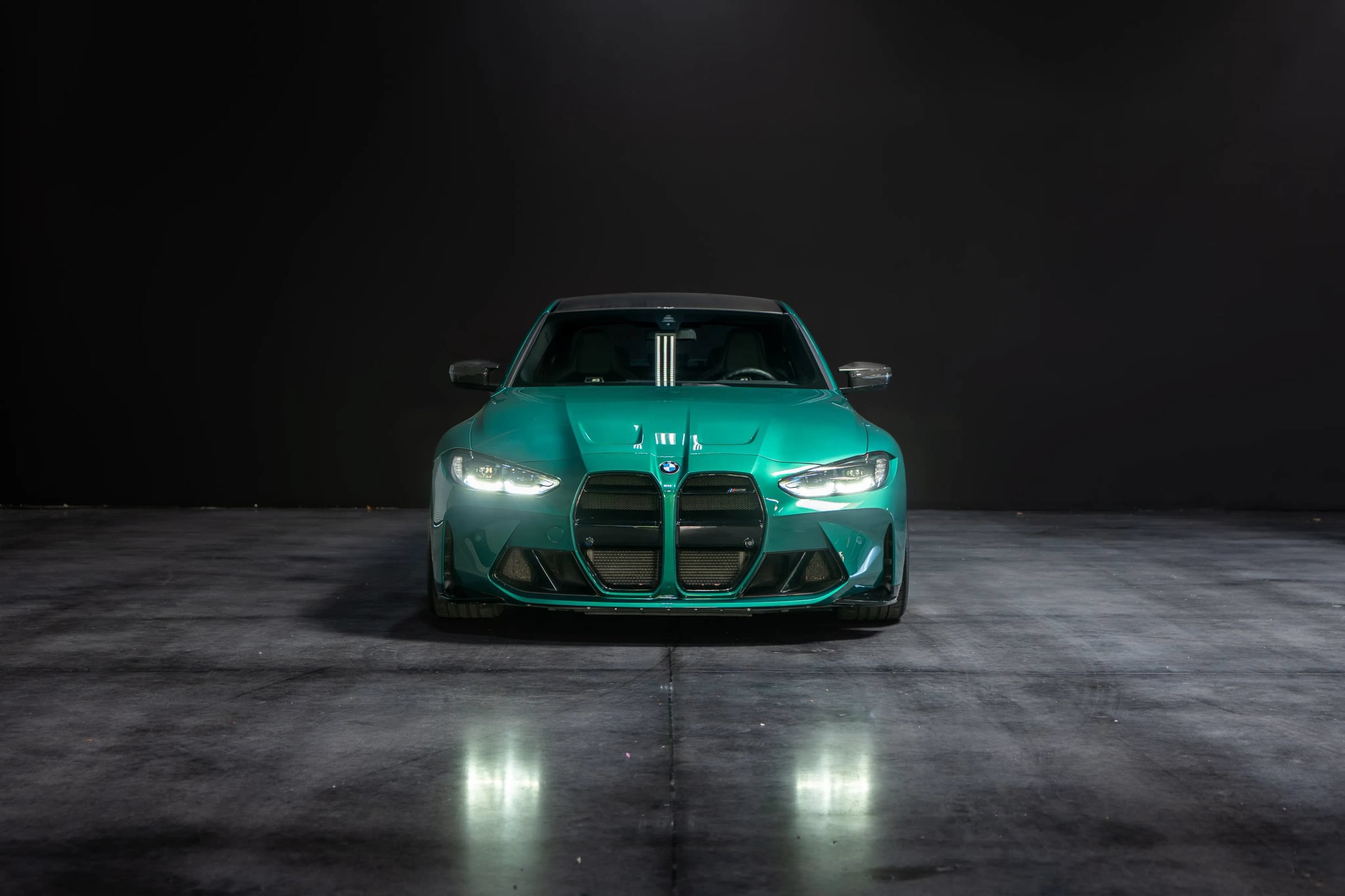 Used 2024 BMW M3 Competition w/ M Carbon Exterior Package RWD image 2