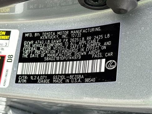 Used 2023 Lexus ES 350 w/ Premium Package FWD image 42