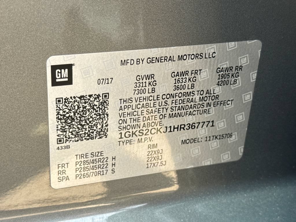 Used 2017 GMC Yukon Denali w/ Open Road Package AWD/4WD image 45