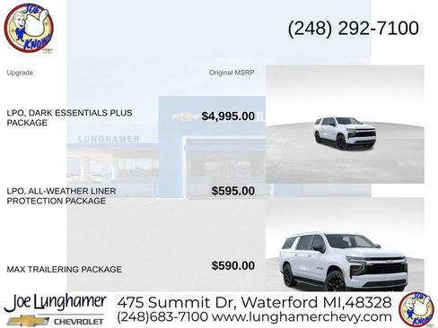 New 2026 Chevrolet Suburban LS AWD/4WD image 12