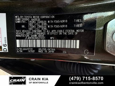 Used 2022 Lexus GX 460 w/ Black Line Special Edition AWD/4WD image 36