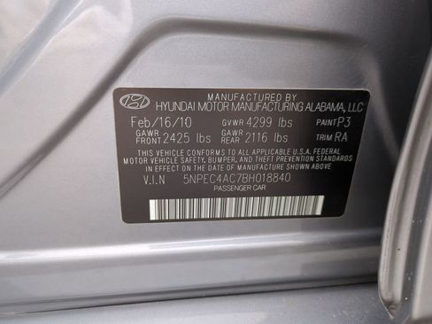 Used 2011 Hyundai Sonata Limited image 43