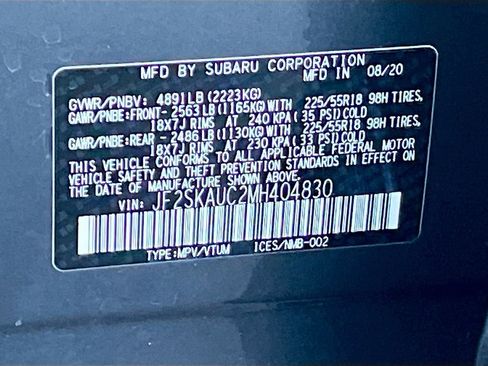 Used 2021 Subaru Forester Limited w/ Popular Package #3 AWD/4WD image 33