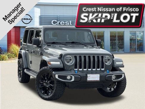 Used 2022 Jeep Wrangler Unlimited Sahara w/ Cold Weather Group image 1