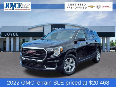 Certified 2022 GMC Terrain SLE image 1