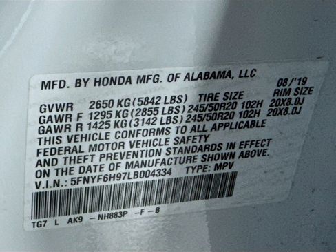 Used 2020 Honda Pilot Touring image 41