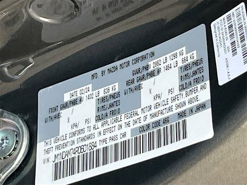 Used 2024 MAZDA MX-5 Miata RF Grand Touring image 33