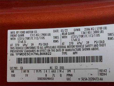 Used 2022 Ford Bronco Badlands w/ Sasquatch Package image 36