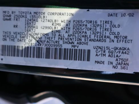 Used 2003 Toyota 4Runner Sport image 42