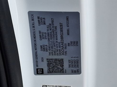 Used 2024 Chevrolet Silverado 1500 W/T w/ WT Fleet Convenience Package image 26