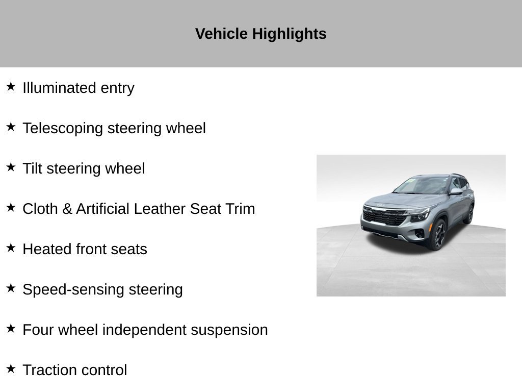 Certified 2026 Kia Seltos S AWD/4WD image 55