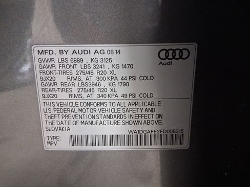 Used 2015 Audi Q7 3.0T S line Prestige AWD/4WD image 27