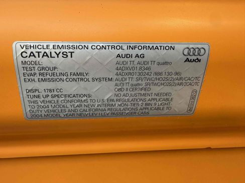 Used 2004 Audi TT 1.8T image 91