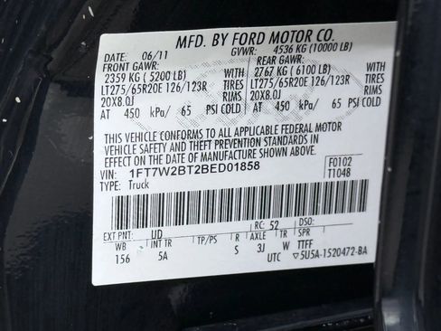 Used 2011 Ford F250 Lariat w/ Lariat Interior Pkg image 29