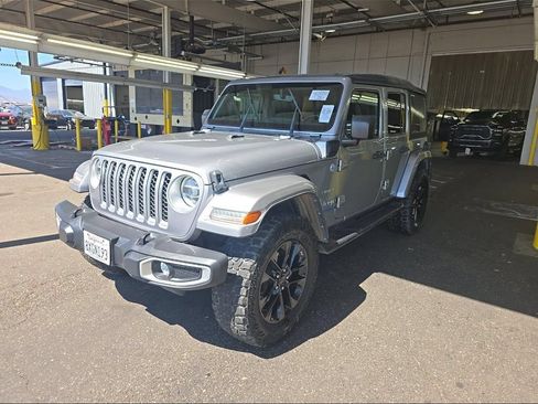 Used 2021 Jeep Wrangler Unlimited Sahara w/ Cold Weather Group AWD/4WD image 1