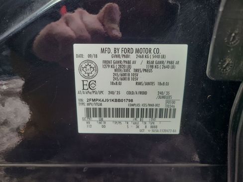 Used 2019 Ford Edge SEL image 42