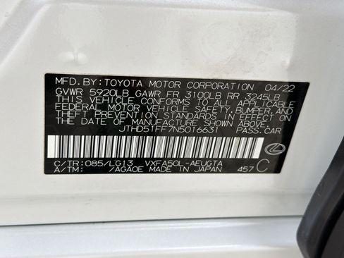 Used 2022 Lexus LS 500 w/ Interior Upgrade Package RWD image 21