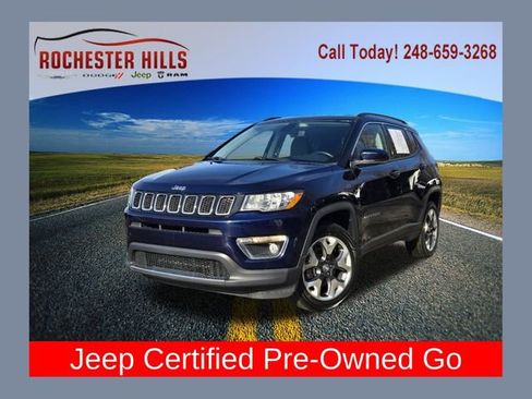 Certified 2020 Jeep Compass Limited image 1