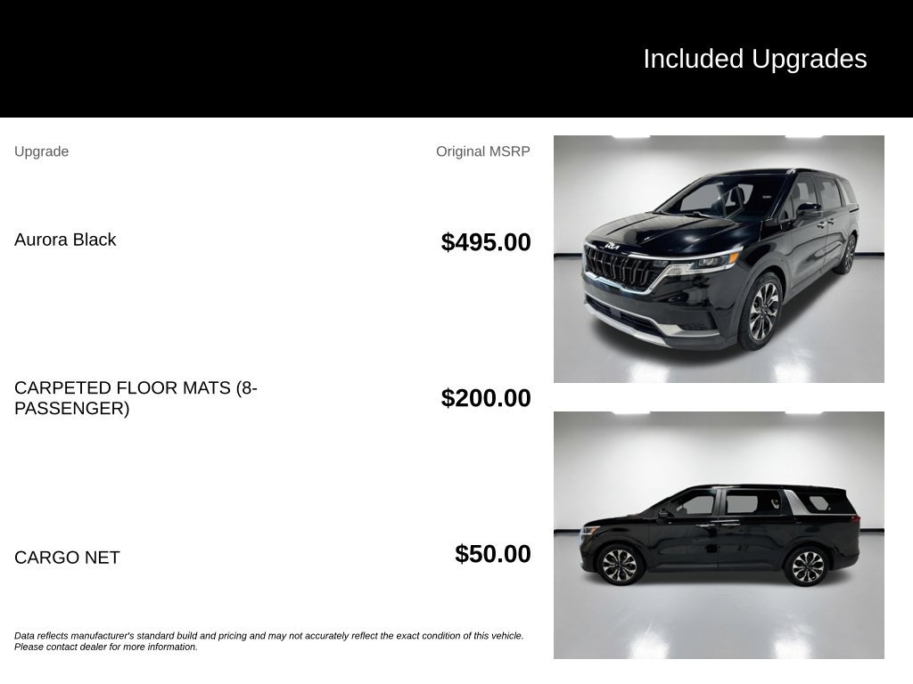 Used 2022 Kia Carnival EX FWD image 7