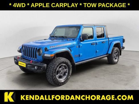 Used 2022 Jeep Gladiator Rubicon w/ LED Lighting Group AWD/4WD image 1