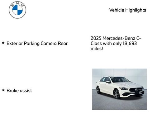 Used 2025 Mercedes-Benz C 300 4MATIC Sedan image 8