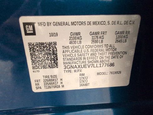 Used 2020 Chevrolet Equinox LT AWD/4WD image 27