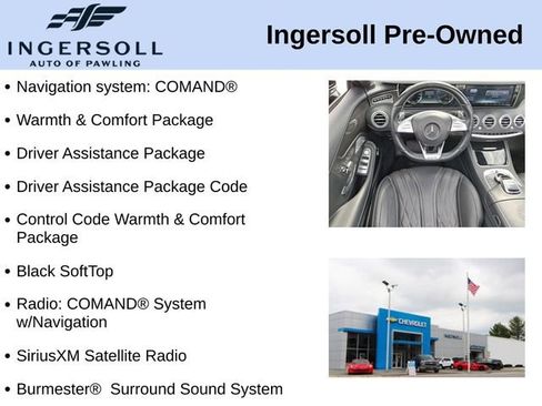 Used 2017 Mercedes-Benz S 63 AMG 4MATIC Cabriolet image 5