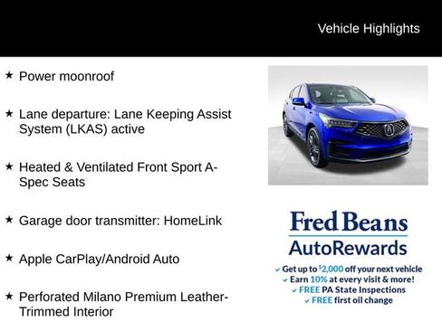 Used 2021 Acura RDX A-Spec FWD image 10