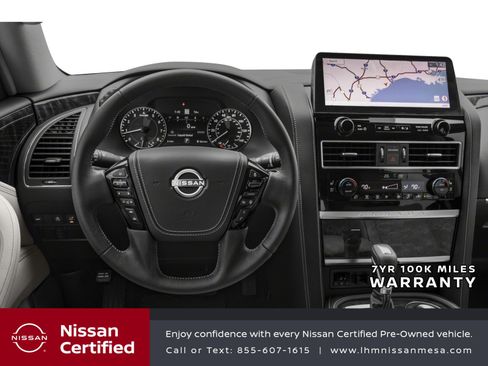 Certified 2024 Nissan Armada Platinum w/ Captain's Chairs Package RWD image 4