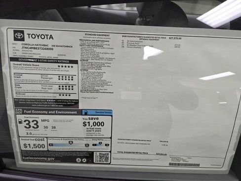 New 2026 Toyota Corolla XSE FWD image 7