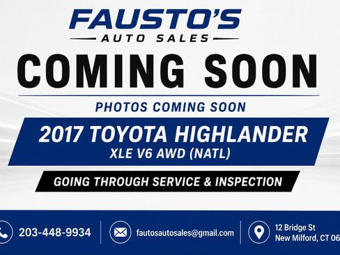 Used 2017 Toyota Highlander XLE AWD/4WD image 1
