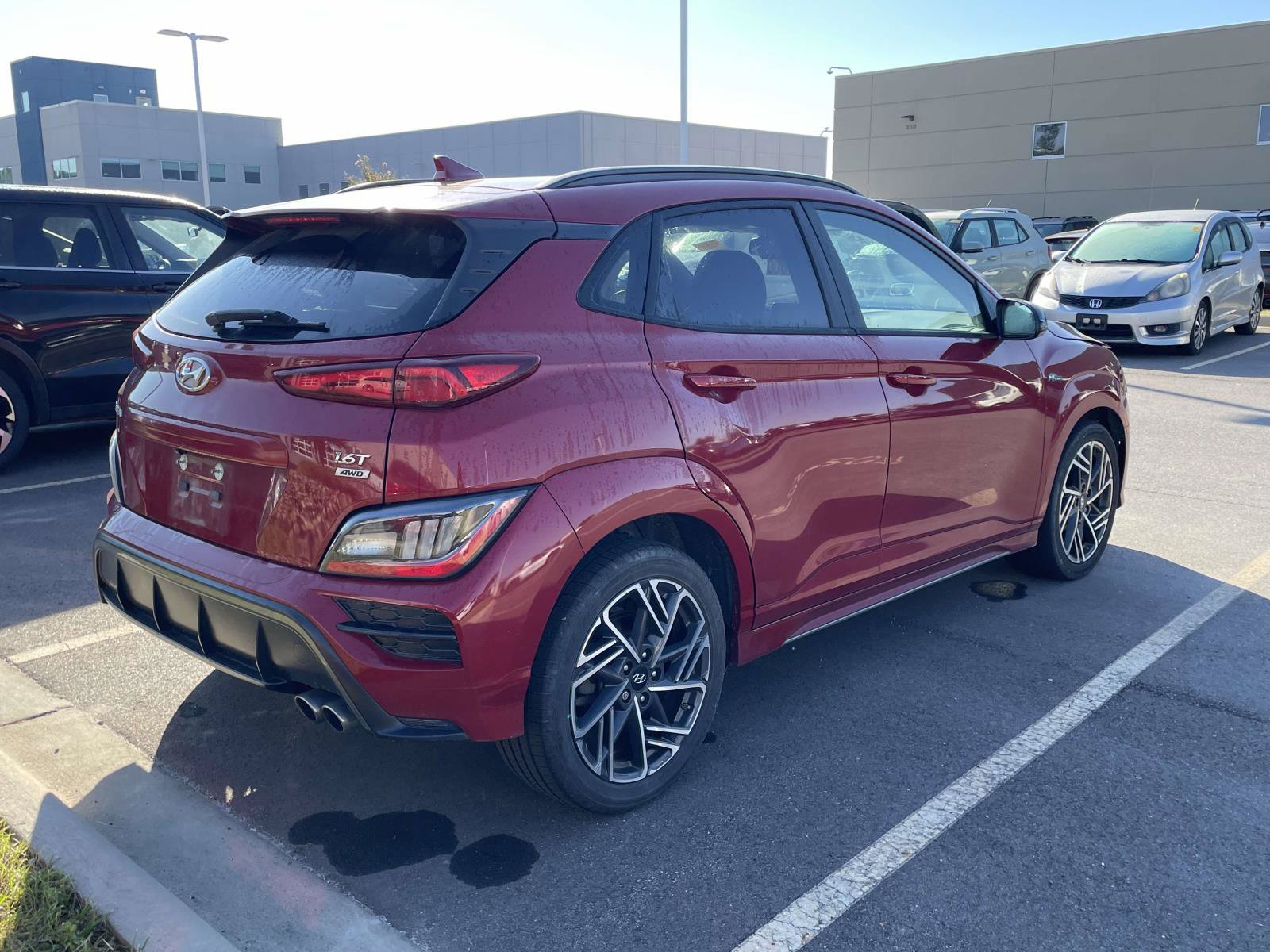Used 2022 Hyundai Kona N Line w/ Tech Package AWD/4WD image 4