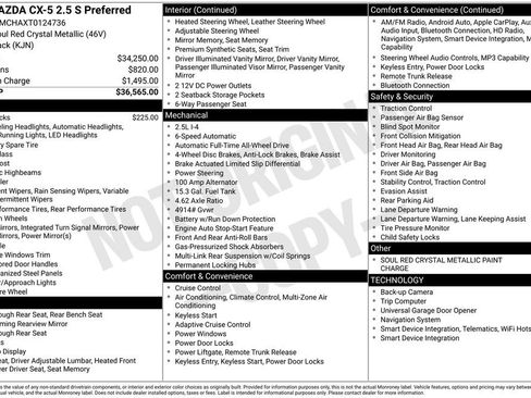 New 2026 MAZDA CX-5 Preferred image 3