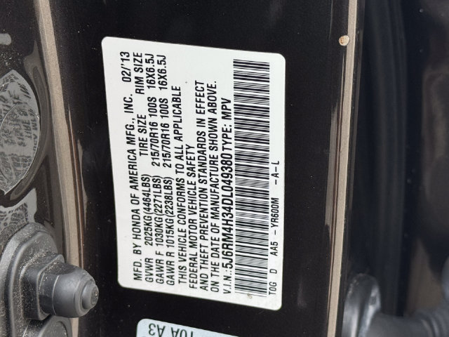 Used 2013 Honda CR-V LX image 27