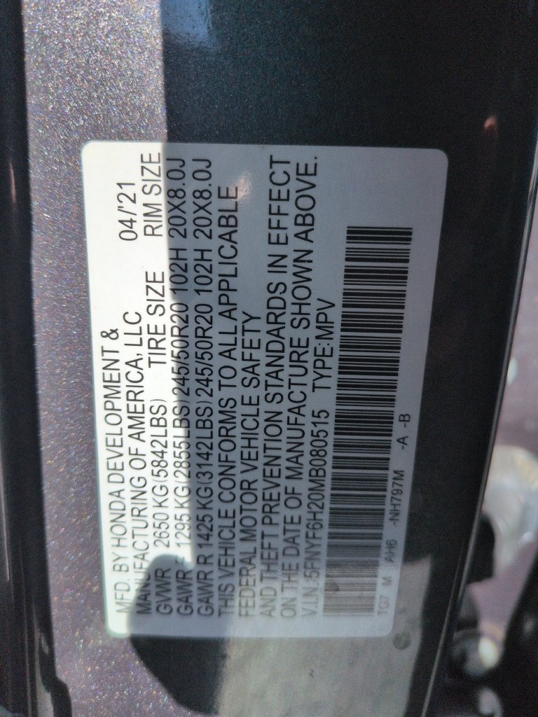 Used 2021 Honda Pilot Special Edition image 29