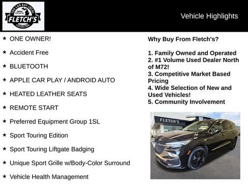 Used 2024 Buick Enclave Essence w/ Sport Touring Edition AWD/4WD image 2