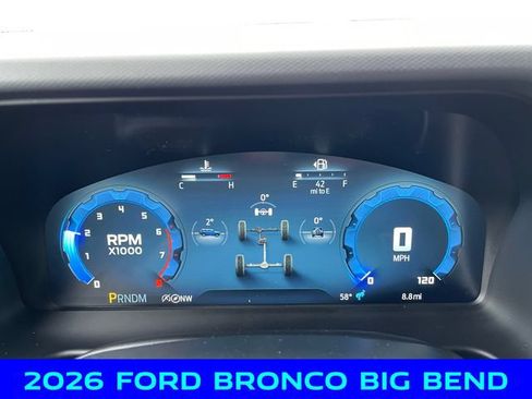 New 2026 Ford Bronco Big Bend w/ Black Appearance Package AWD/4WD image 2