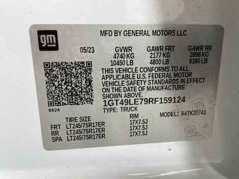 Used 2024 GMC Sierra 2500 Pro w/ Convenience Package image 33