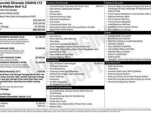 Used 2024 Chevrolet Silverado 2500 LTZ w/ LTZ Convenience Package AWD/4WD image 25