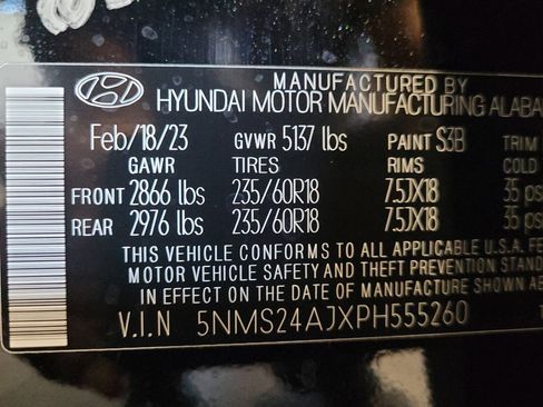 Used 2023 Hyundai Santa Fe SEL w/ Cargo Package FWD image 33