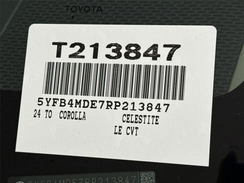 Certified 2024 Toyota Corolla LE FWD image 41