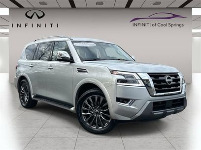 Used 2024 Nissan Armada Platinum w/ Captain's Chairs Package