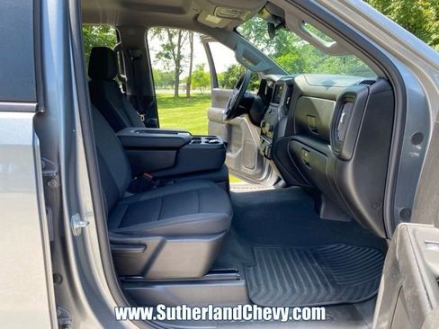 Used 2024 Chevrolet Silverado 1500 Custom w/ Turbomax Blackout Package AWD/4WD image 21