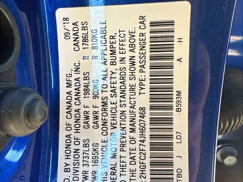 Used 2018 Honda Civic EX image 31