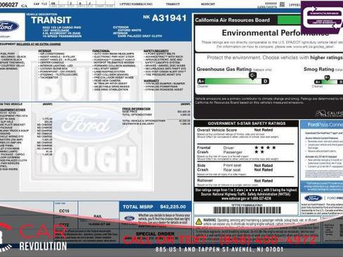 Used 2022 Ford Transit 150 Low Roof w/ Interior Upgrade Package image 10