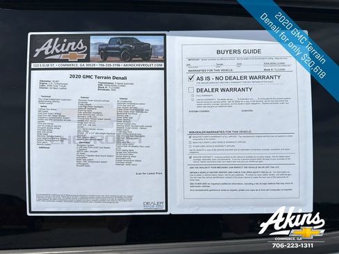 Certified 2020 GMC Terrain Denali w/ Denali Premium Package AWD/4WD image 12