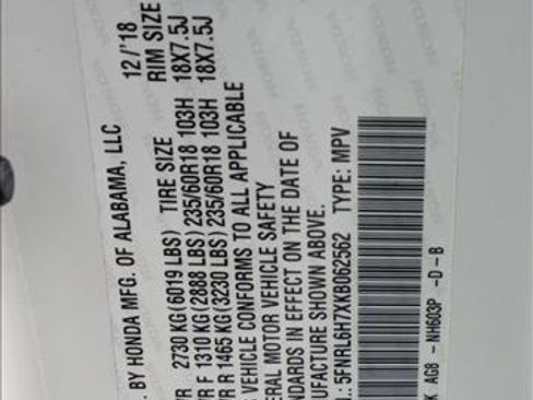 Used 2019 Honda Odyssey EX-L image 16